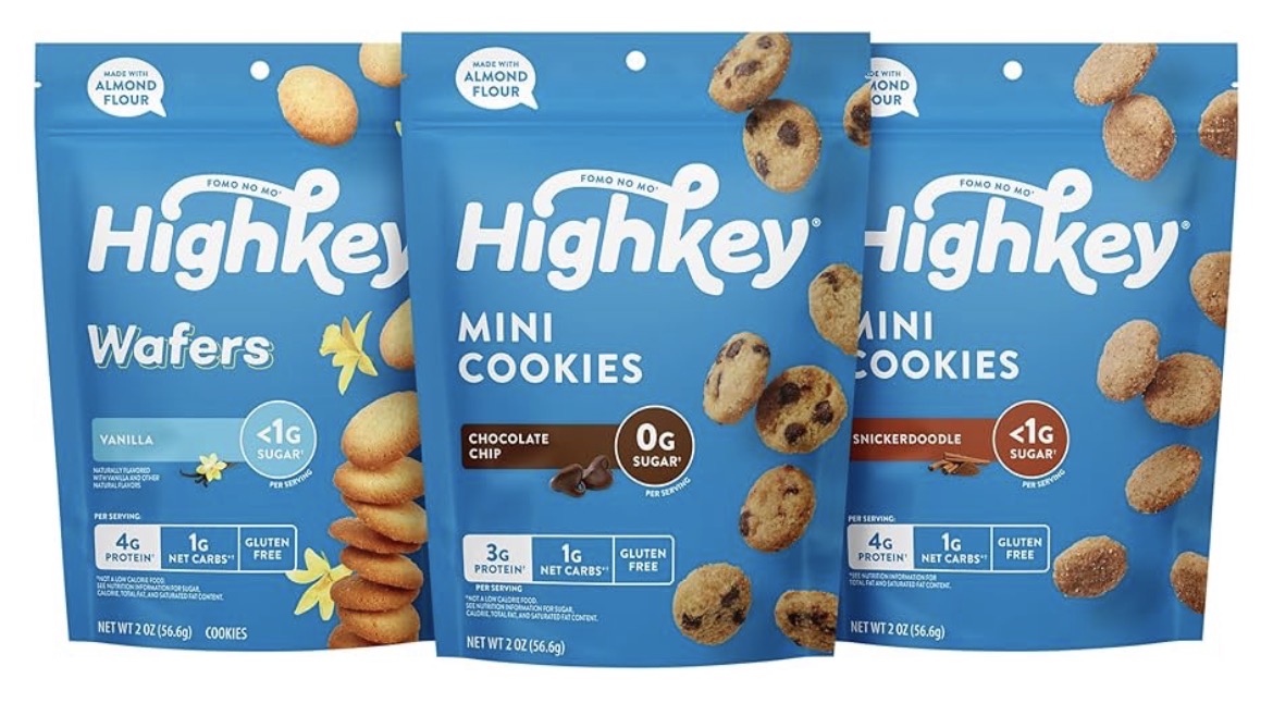 HighKey Low-Carb Cookies Variety Pack