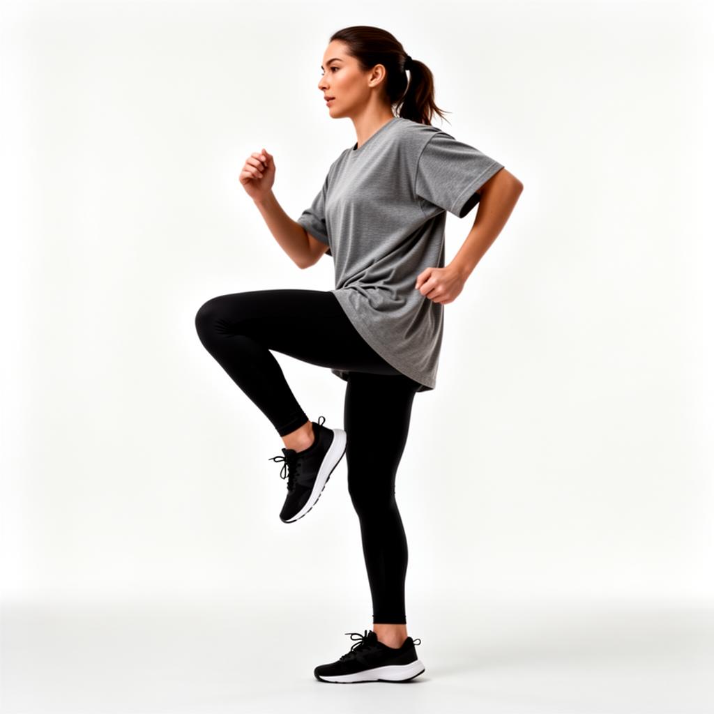 Demonstration of Jog in place
